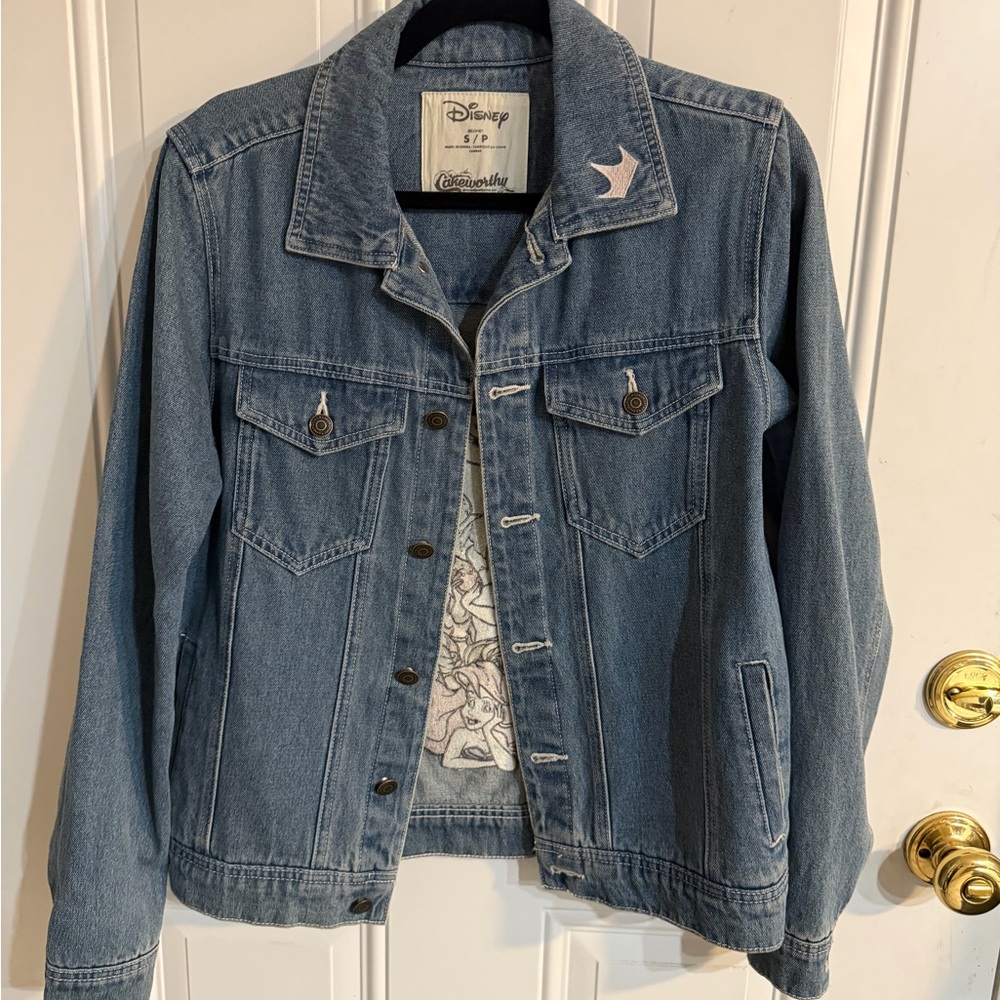 Cakeworthy Disney Princess Anniversary Denim Jacket - Picture 2 of 3